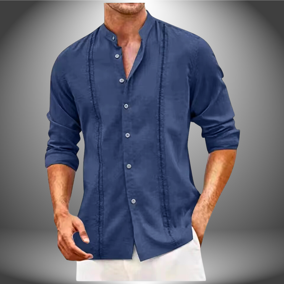 Image of Gilbert | Men's Long Sleeve Button-Down Shirt