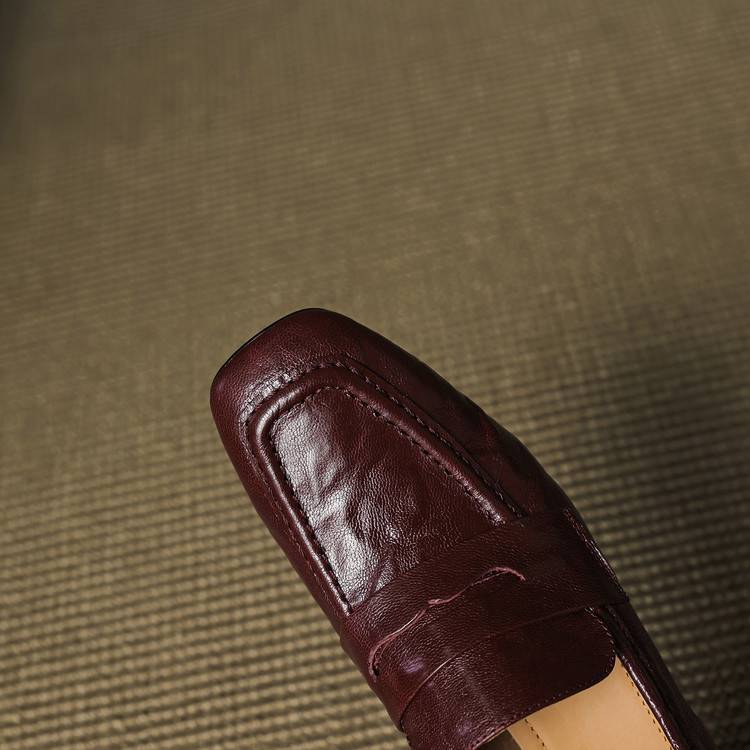 Image of Gloria | Women's Block Heel Slip-On Loafers