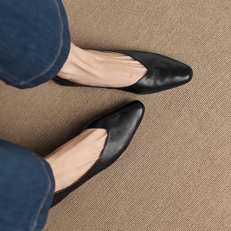 Image of Greta | Women's Pointed Toe Slip-On Flats
