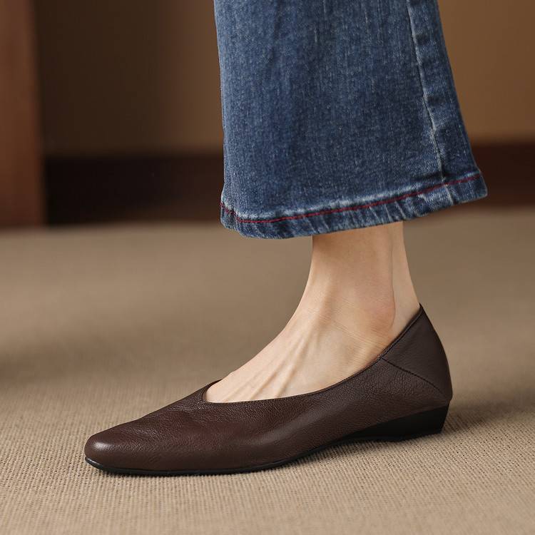 Image of Greta | Women's Pointed Toe Slip-On Flats