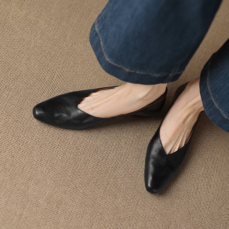 Image of Greta | Women's Pointed Toe Slip-On Flats