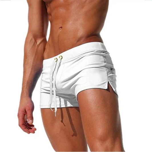 Image of Guy | Men's Low Rise Square Cut Swim Trunks