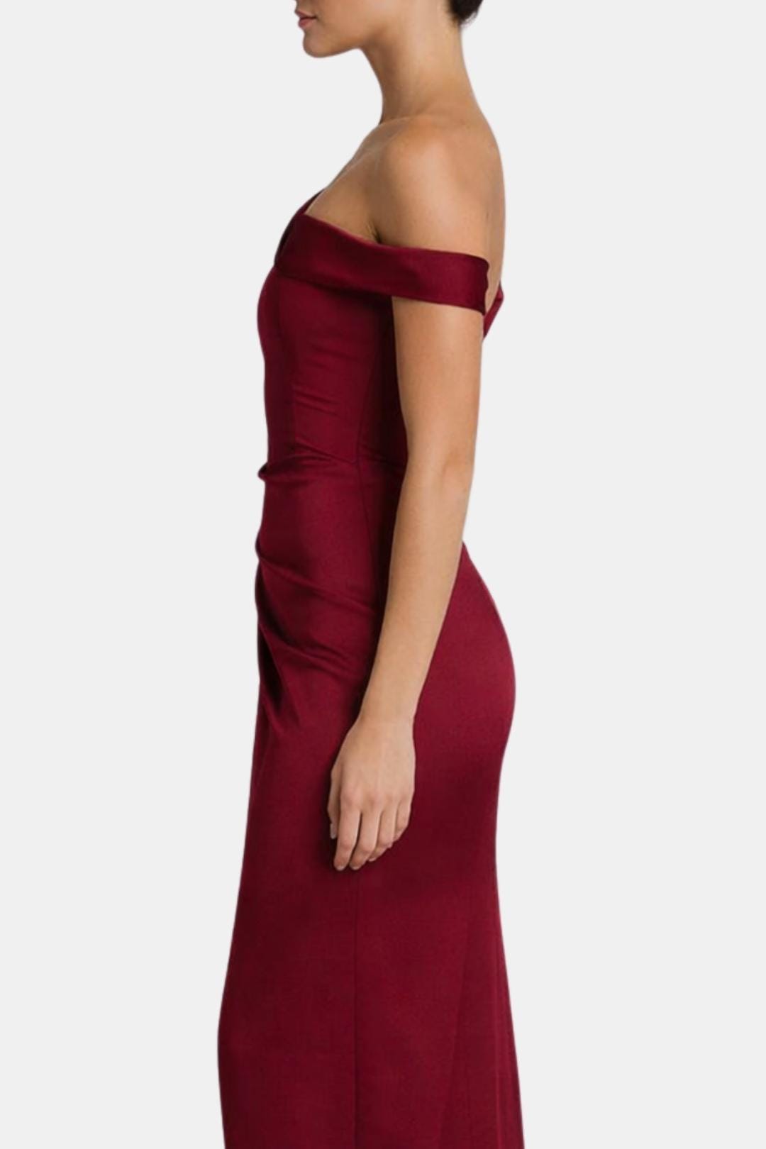 Image of Hallie | Women's Off-Shoulder Maxi Dress