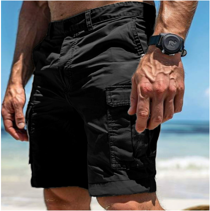 Image of Hank | Men's Cargo Knee Length Shorts