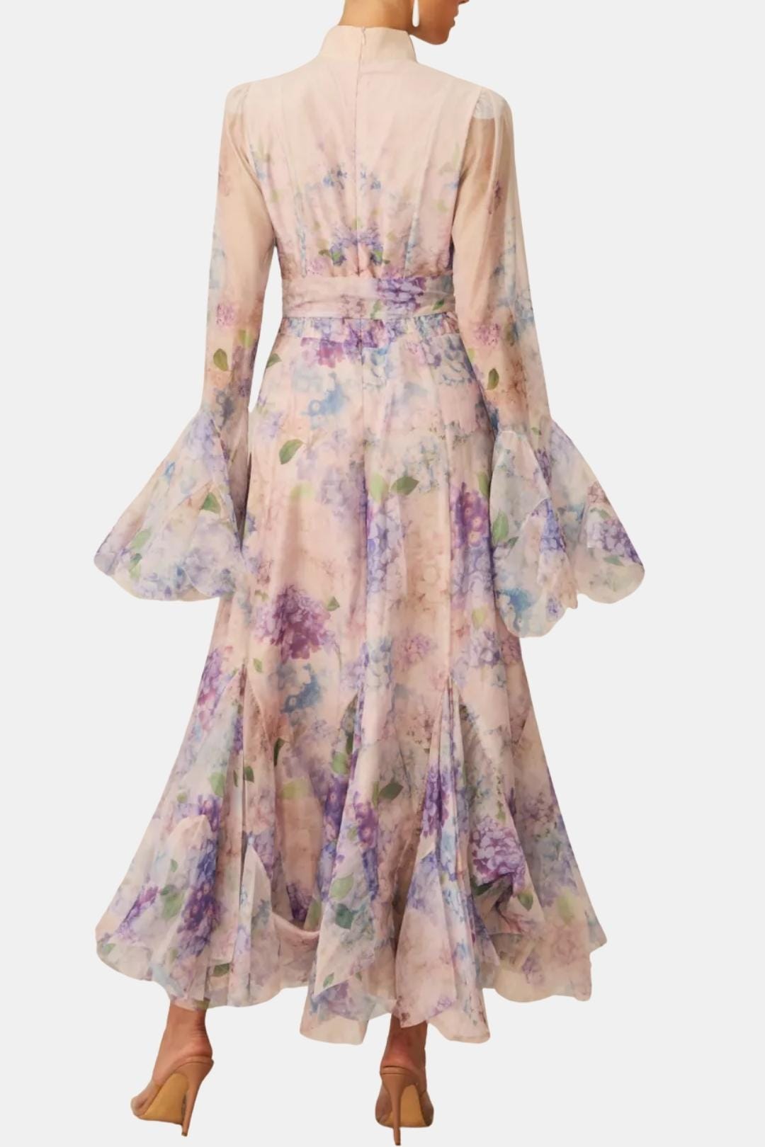 Image of Harper | Women's Ruffle Long Sleeve Maxi Dress