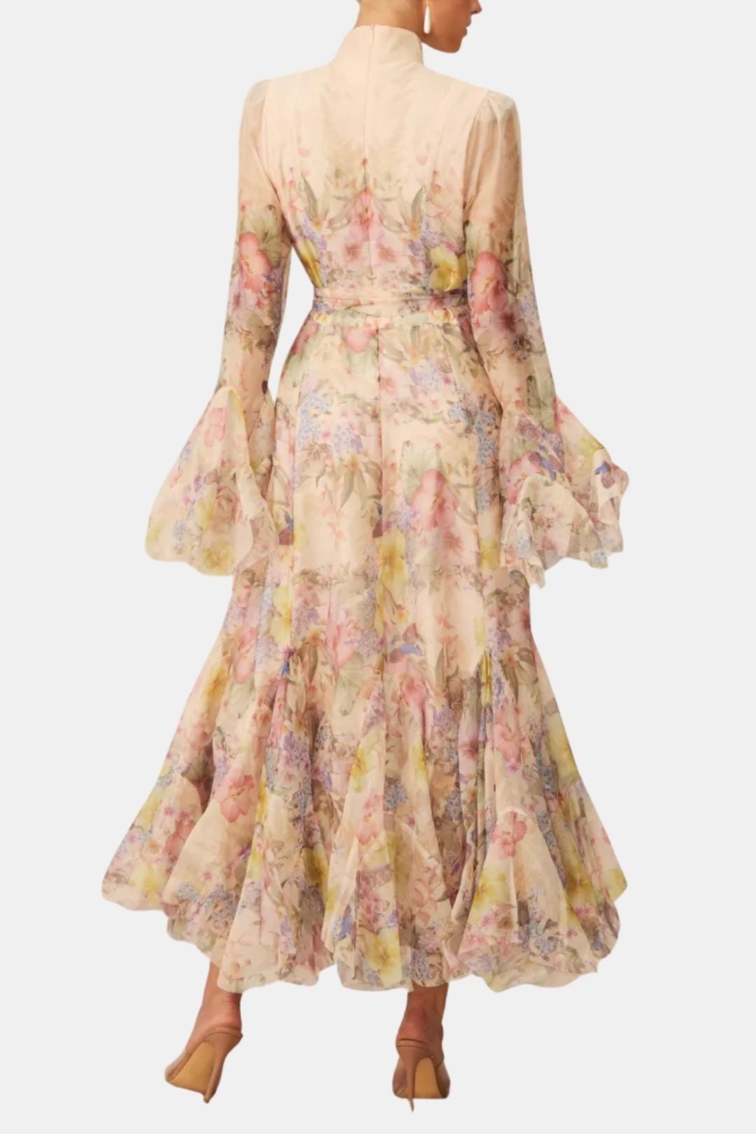 Image of Harper | Women's Ruffle Long Sleeve Maxi Dress