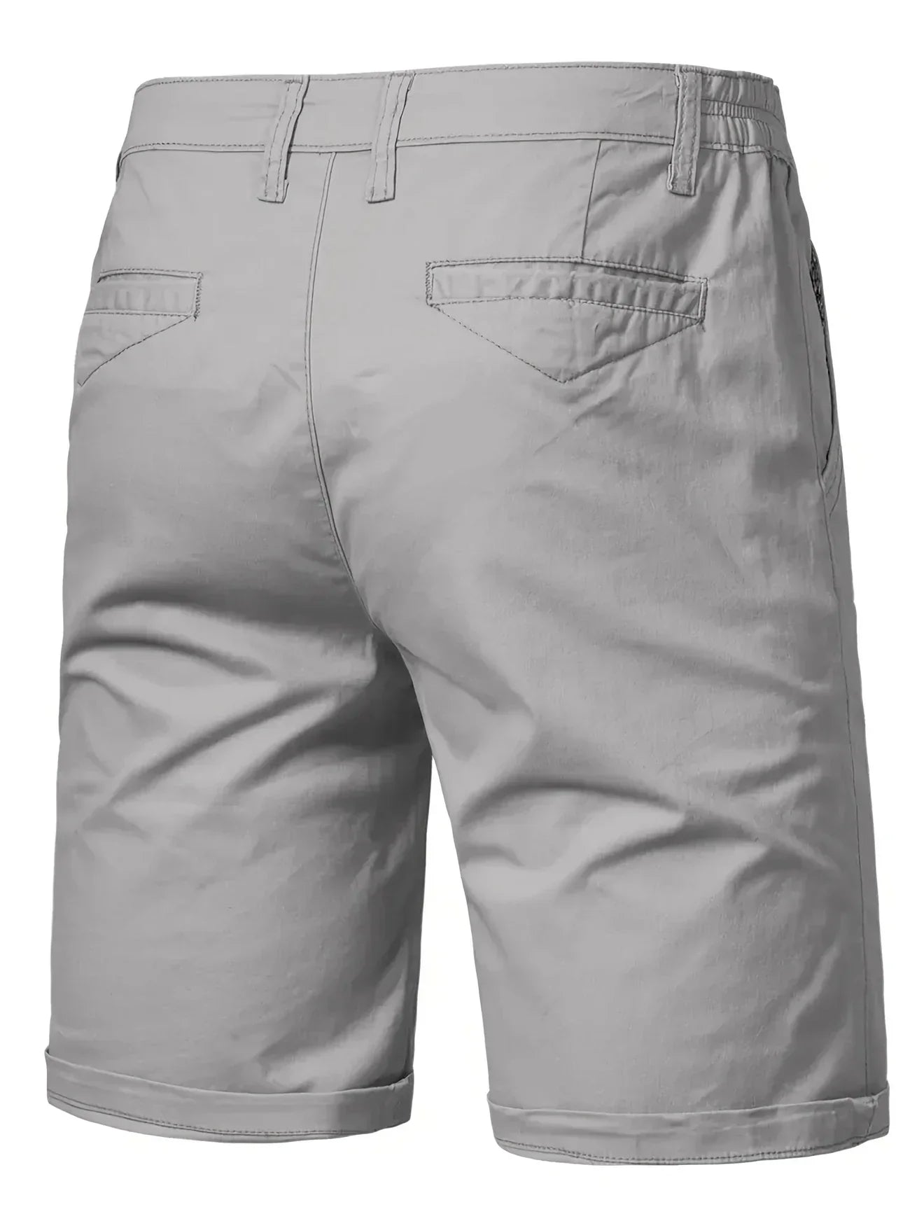 Image of Hector | Men's Elastic Waist Casual Shorts