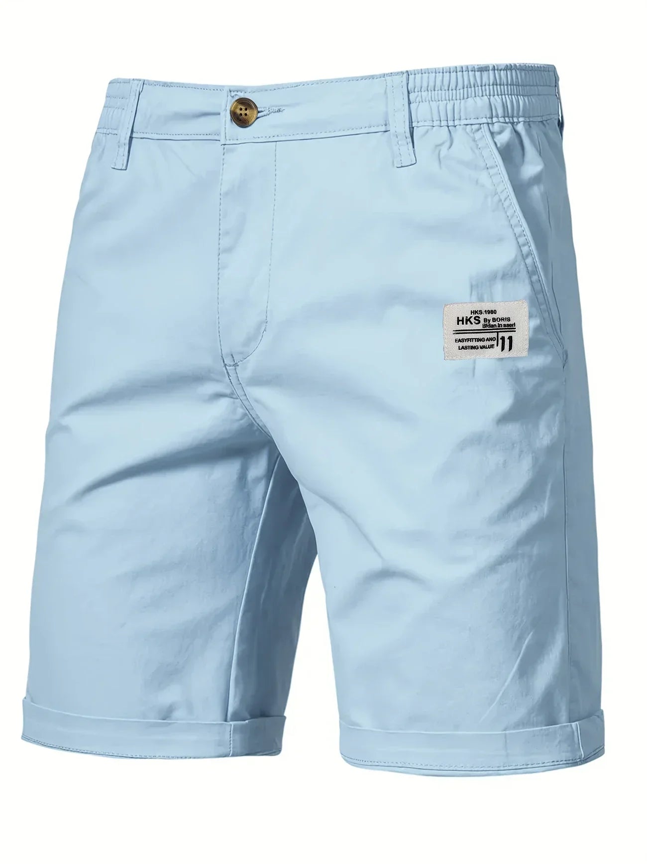 Image of Hector | Men's Elastic Waist Casual Shorts