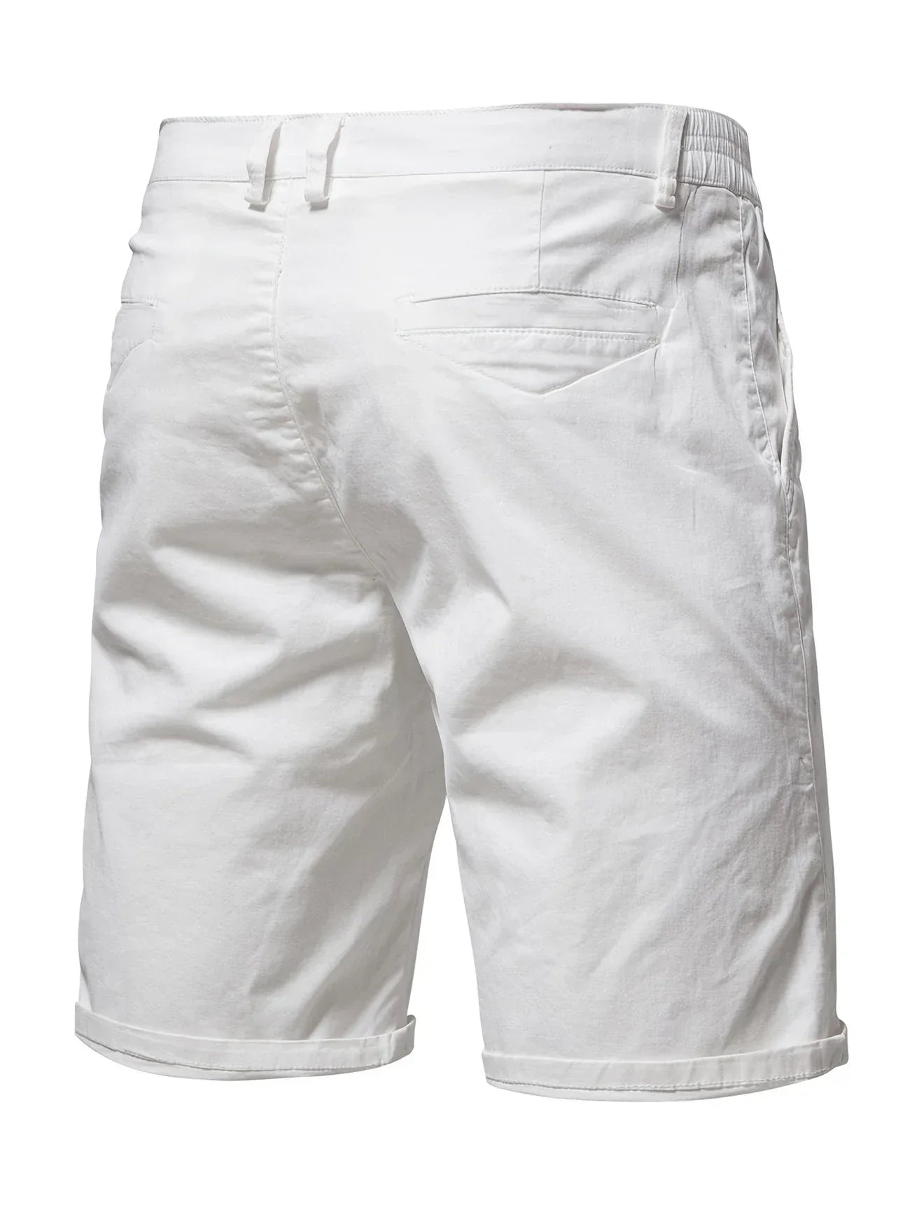 Image of Hector | Men's Elastic Waist Casual Shorts