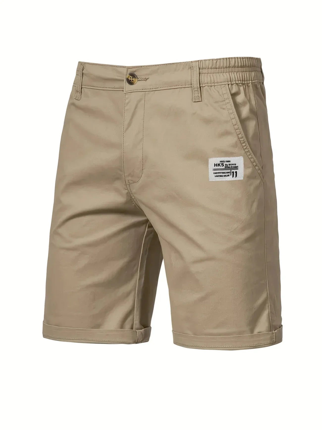 Image of Hector | Men's Elastic Waist Casual Shorts