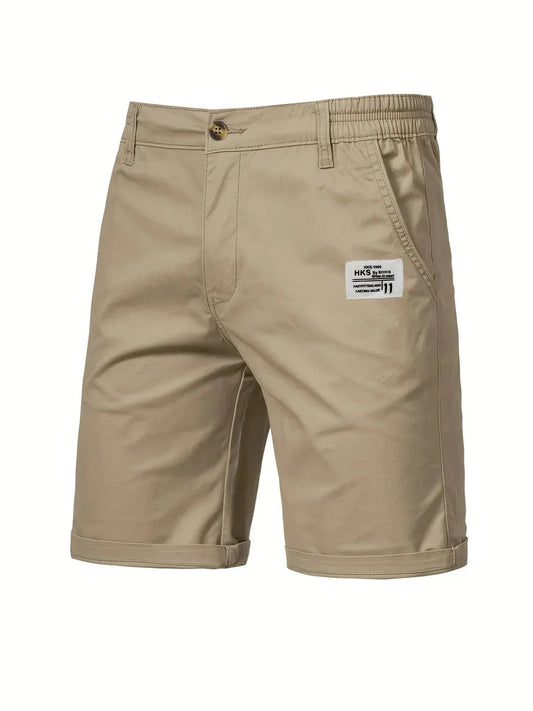 Image of Hector | Men's Elastic Waist Casual Shorts