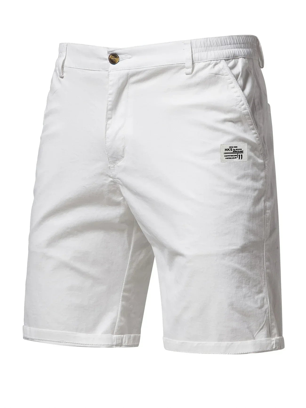 Image of Hector | Men's Elastic Waist Casual Shorts