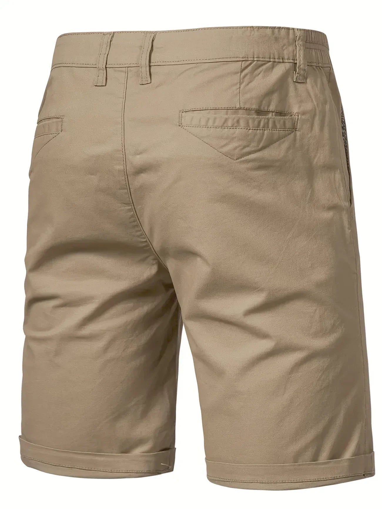 Image of Hector | Men's Elastic Waist Casual Shorts