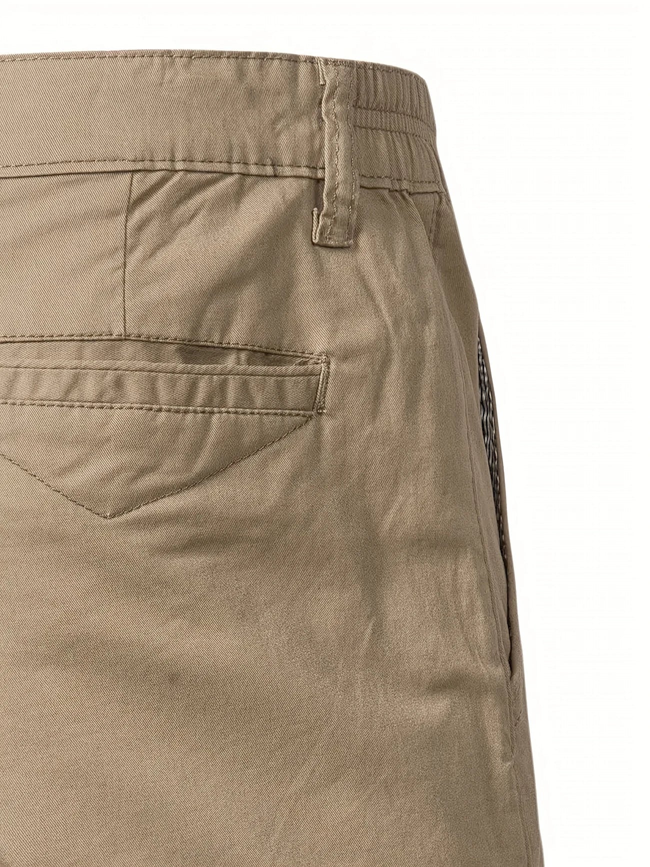 Image of Hector | Men's Elastic Waist Casual Shorts