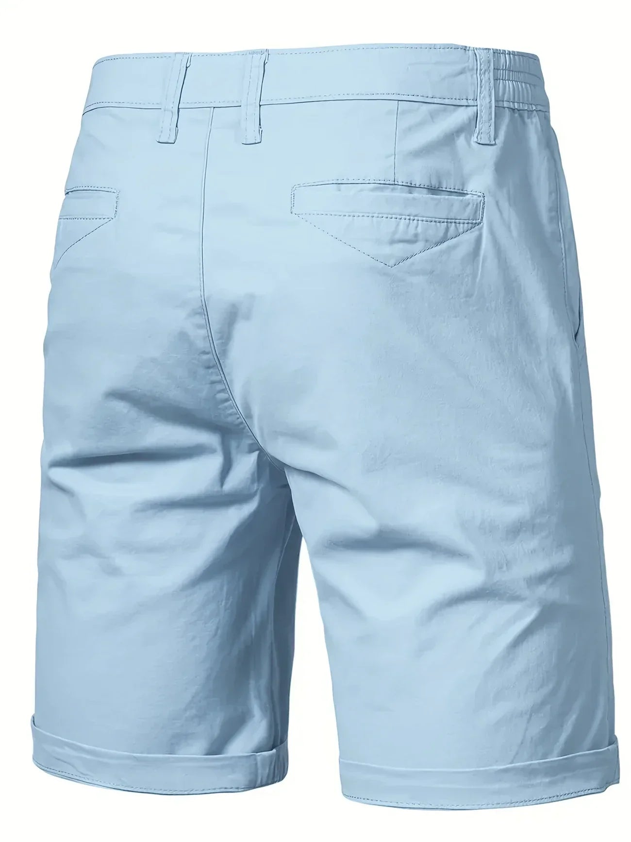 Image of Hector | Men's Elastic Waist Casual Shorts