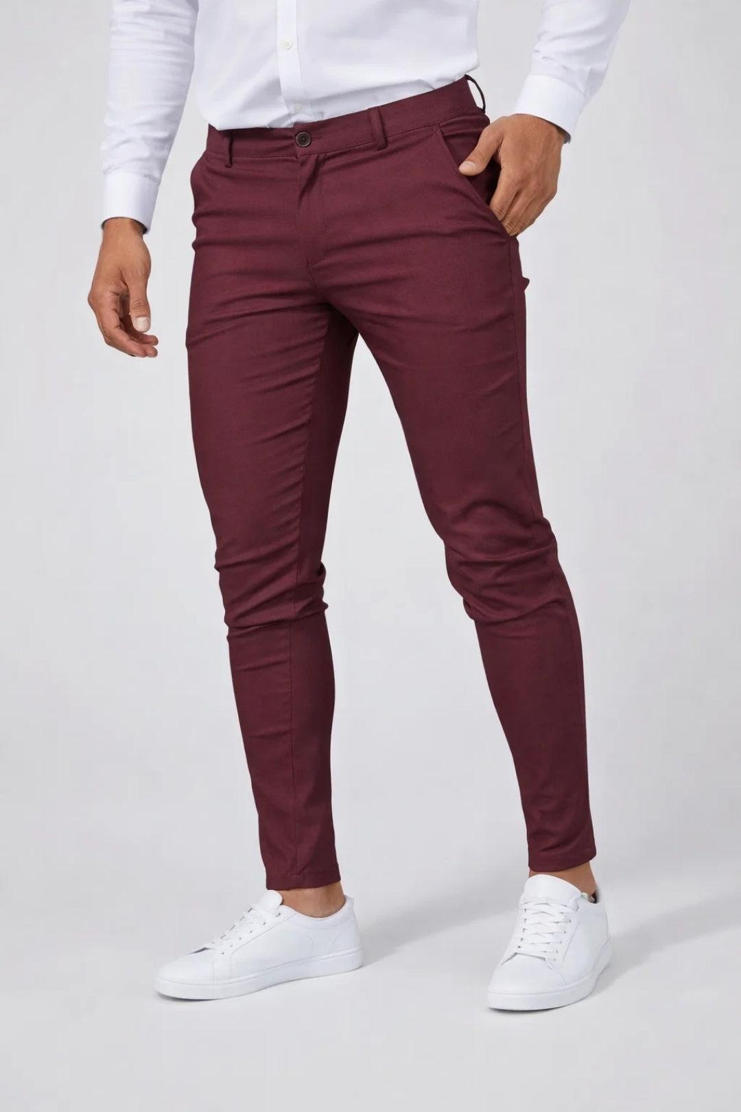 Image of Hector | Men's Slim Fit Chino Pants