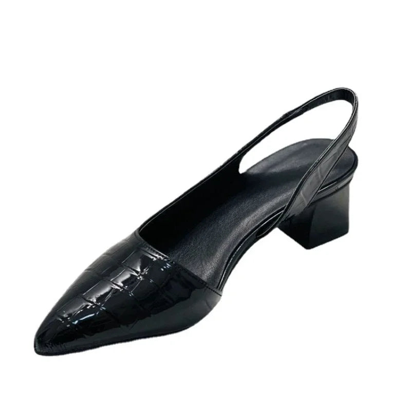 Image of Helen | Women's Slingback Pointed Toe Heels