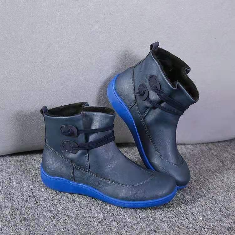 Image of Holly | Women's Casual Pull-On Ankle Boots