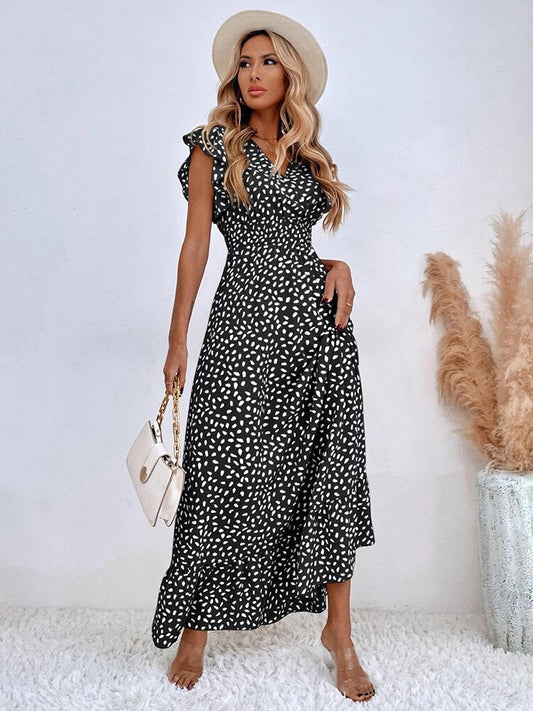 Image of Hope | Women's V-Neck Wrap Maxi Dress