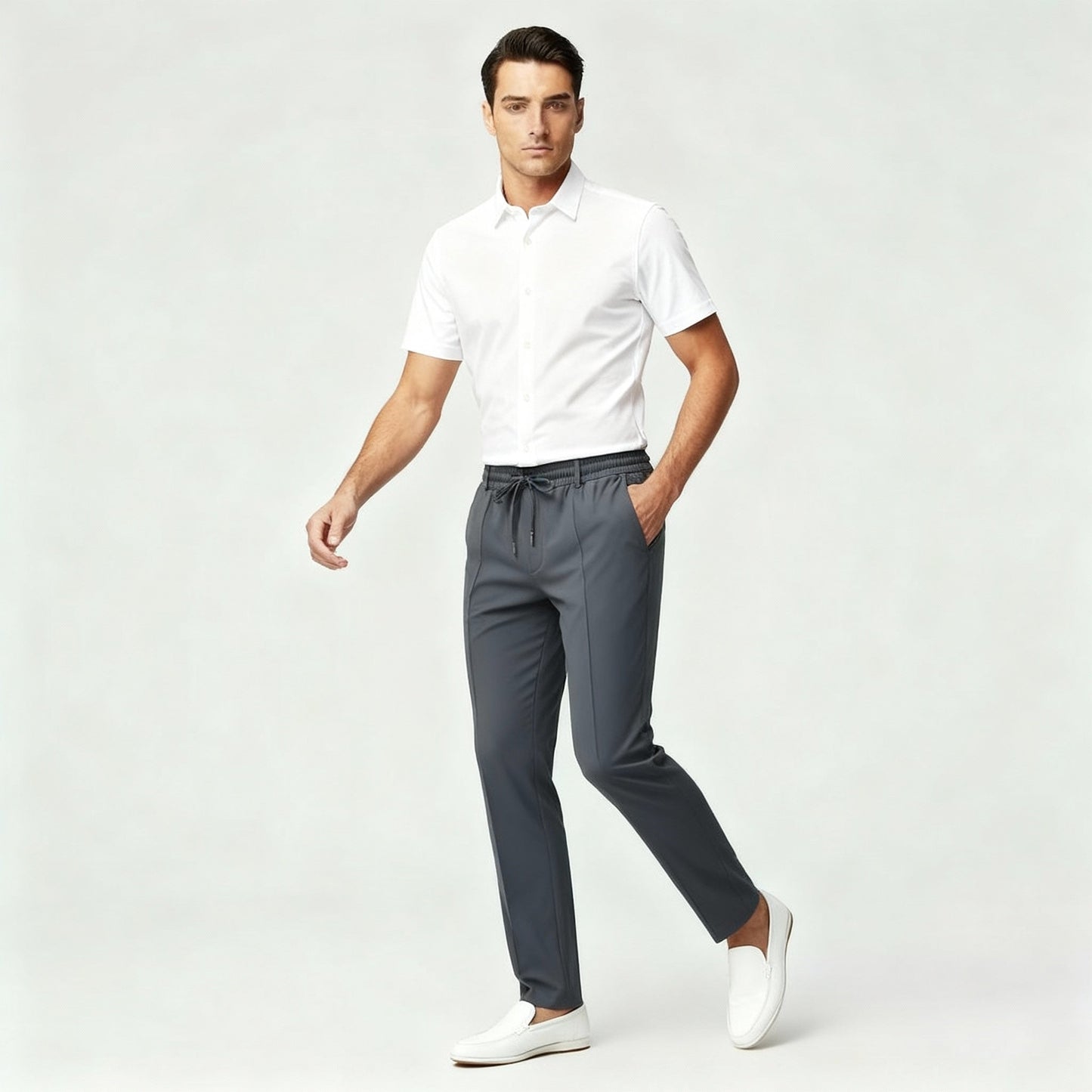 Image of Hunter | Men's Drawstring Dress Pants