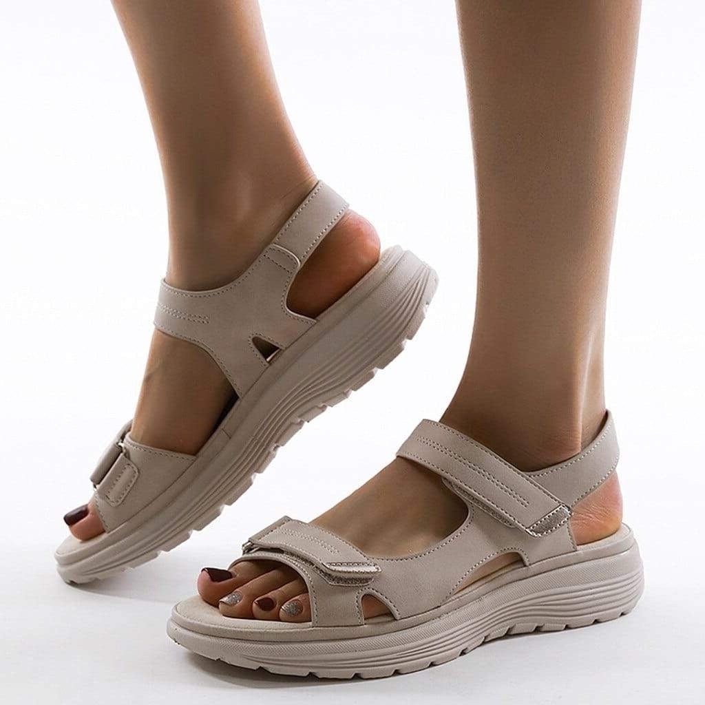 Image of Jacqueline | Women's Adjustable Strap Platform Sandals