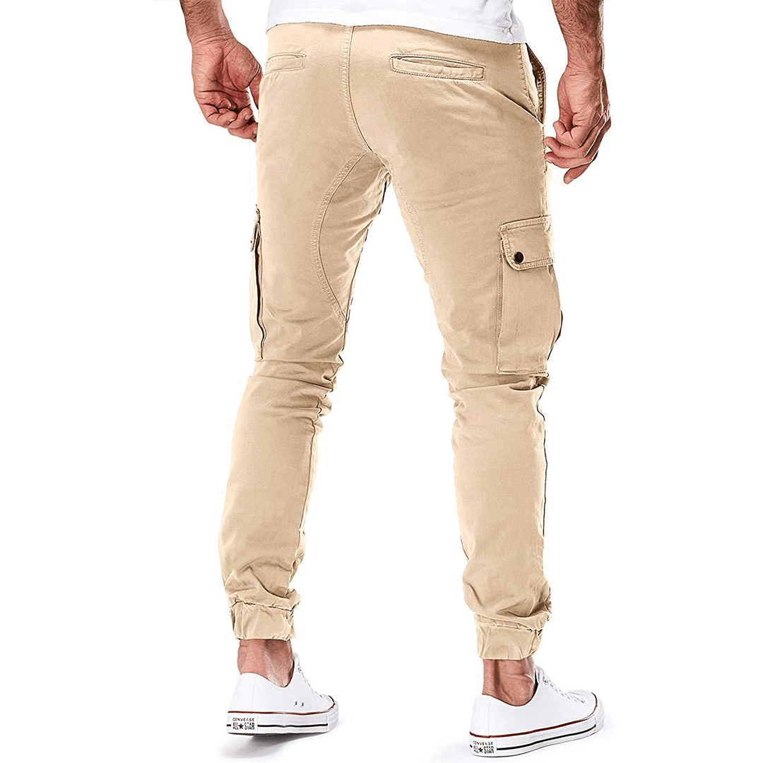 Image of Jaden | Men's Slim-Fit Cargo Joggers