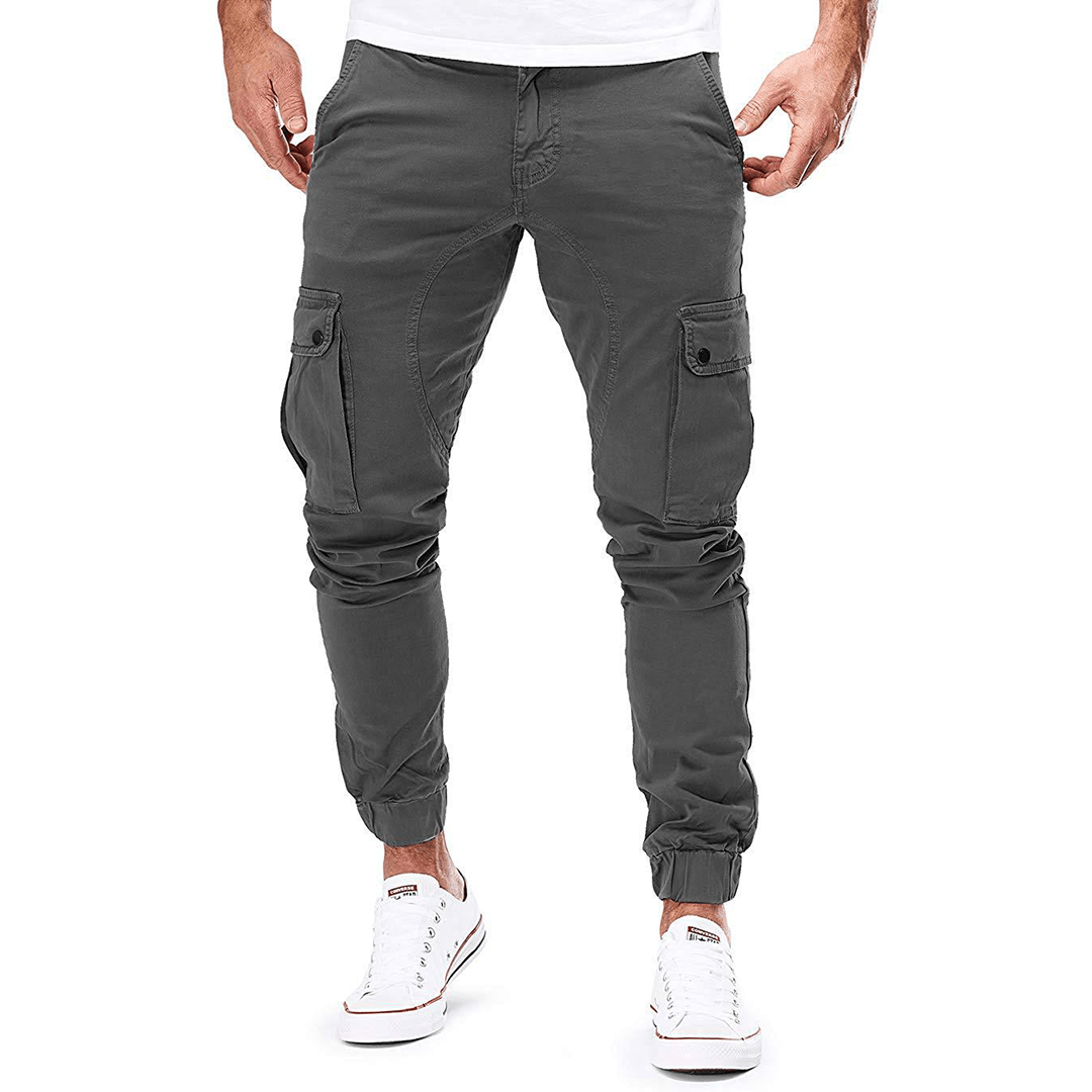 Image of Jaden | Men's Slim-Fit Cargo Joggers