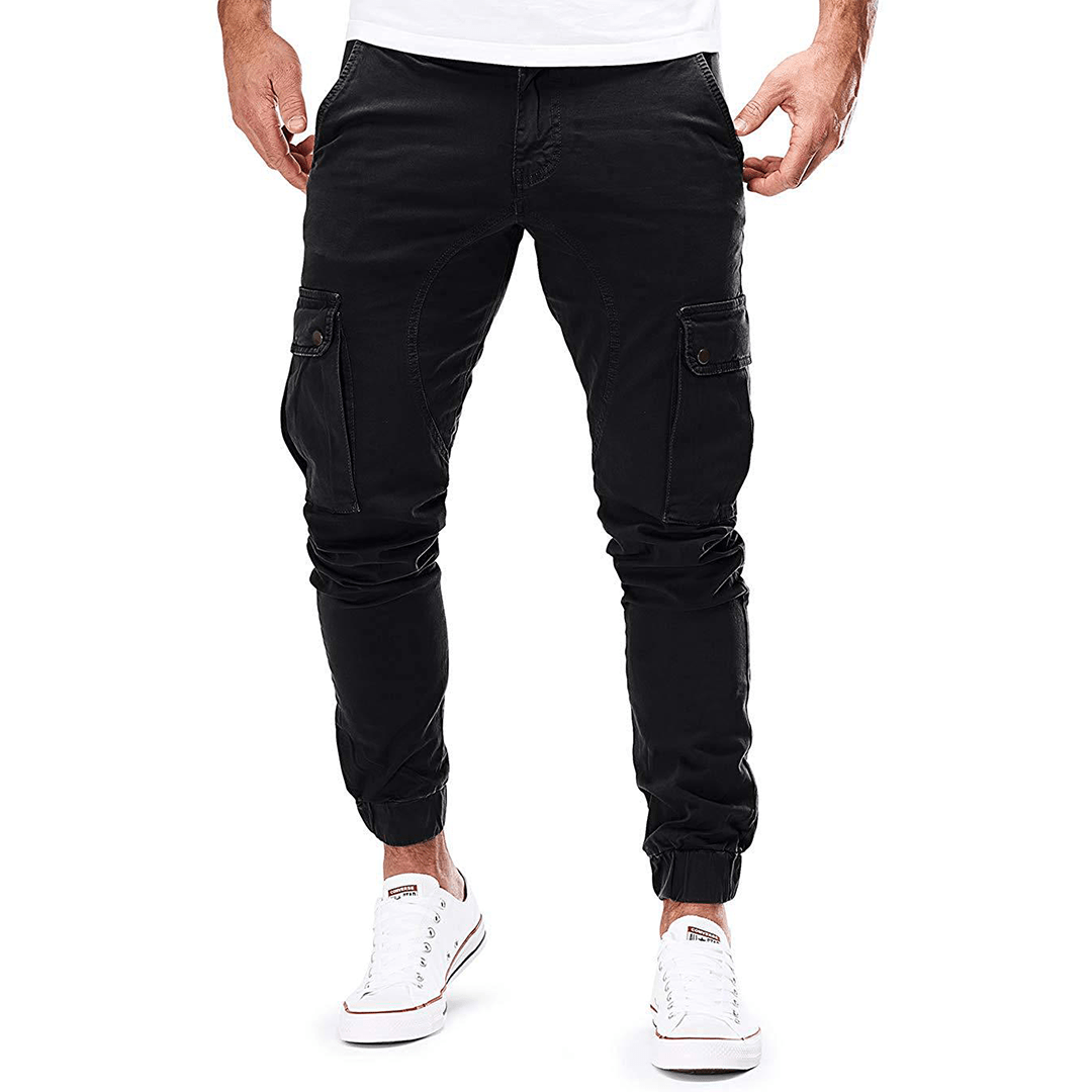 Image of Jaden | Men's Slim-Fit Cargo Joggers