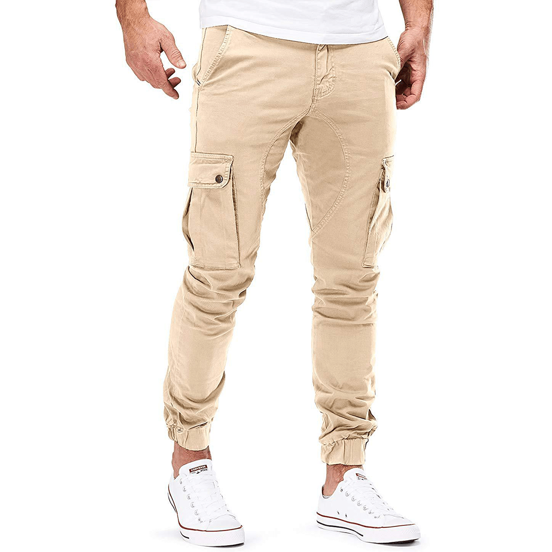 Image of Jaden | Men's Slim-Fit Cargo Joggers