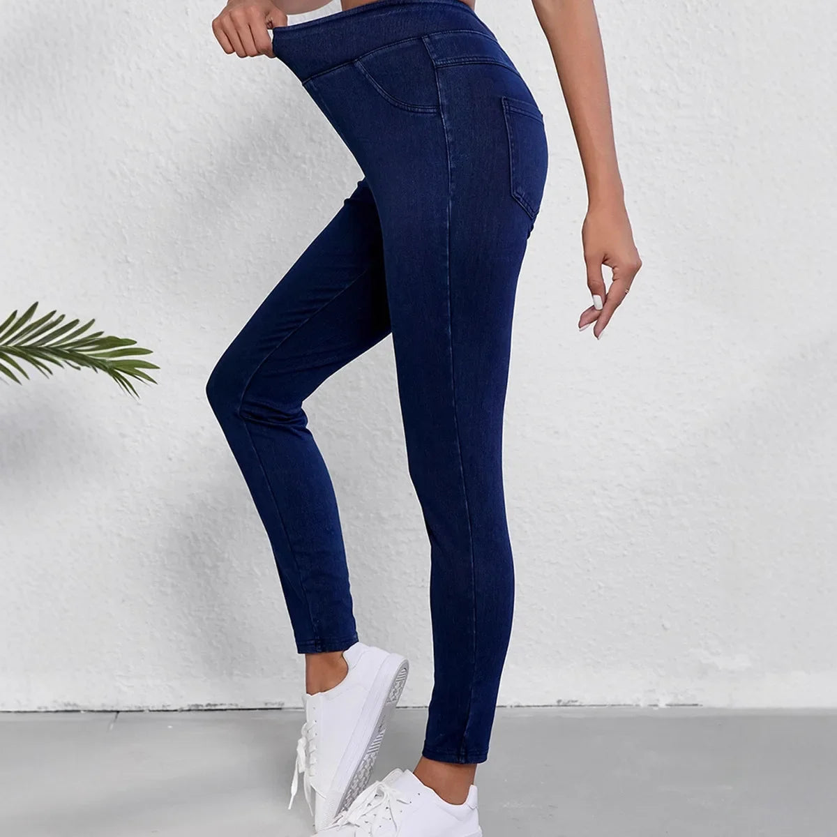 Image of Jamie | Women's High-Waisted Skinny Jeans