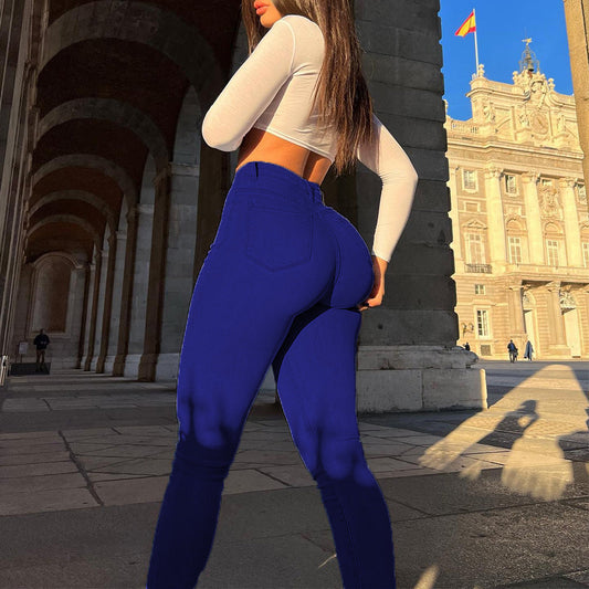 Image of Janet | Women's High-Waisted Skinny Pants
