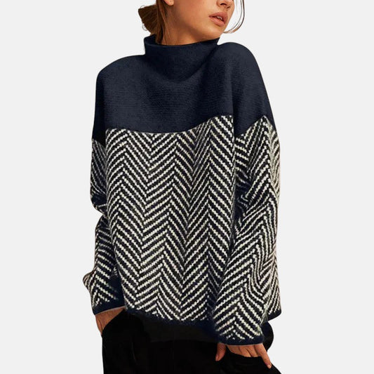 Image of Janet | Women's Oversized Turtleneck Sweater