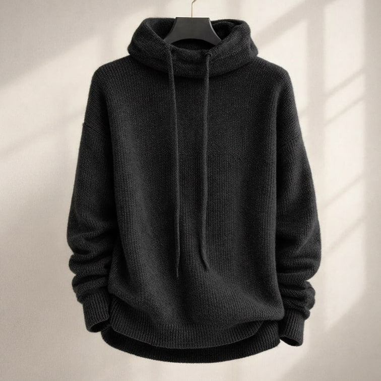 Image of Janice | Women's Cowl Neck Hooded Sweater
