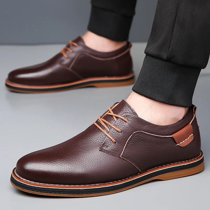 Image of Jasper | Men's Lace-Up Oxford Dress Shoes