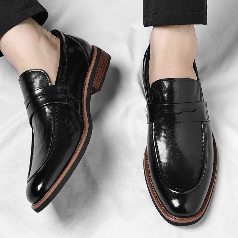 Image of Jaxon | Men's Slip-On Leather Dress Loafers