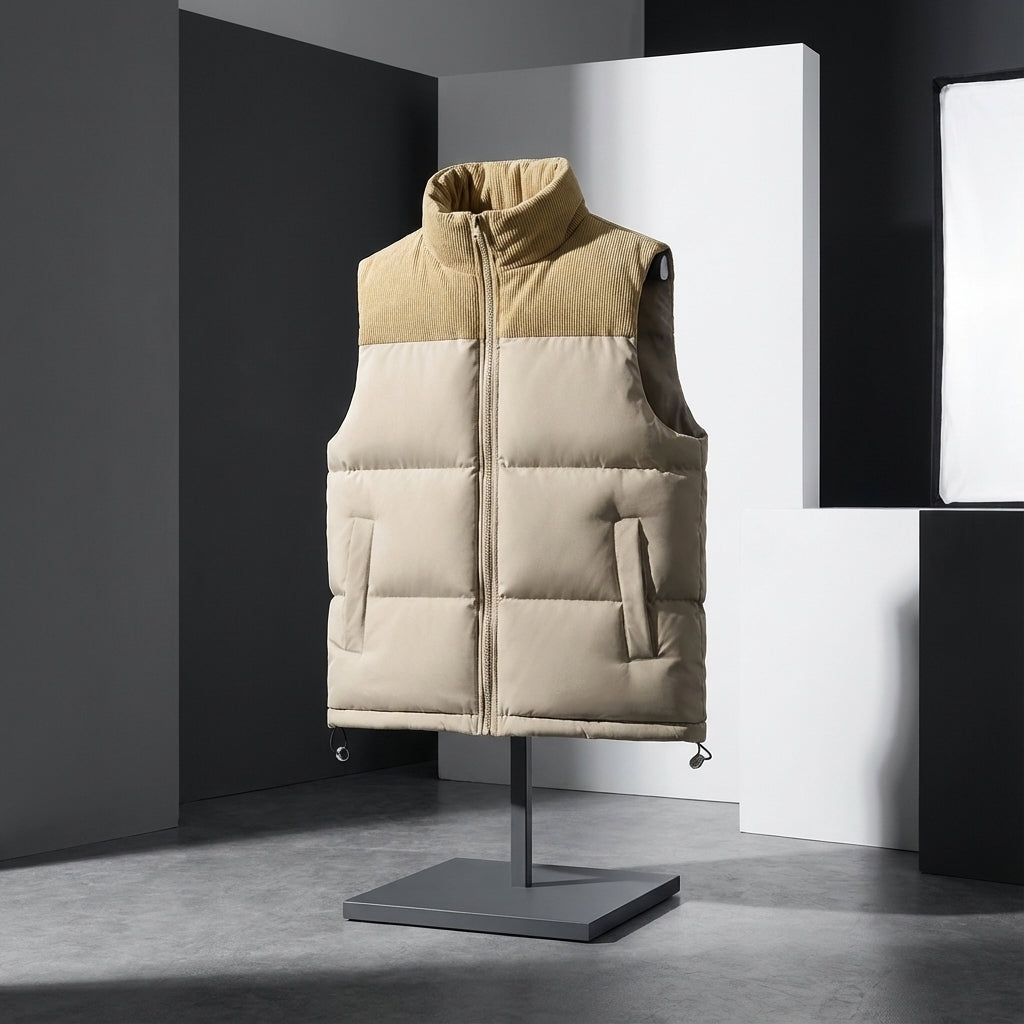 Image of Jayden | Men's Quilted Puffer Vest
