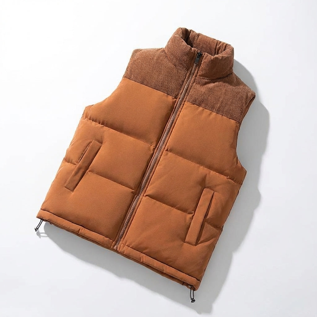 Image of Jayden | Men's Quilted Puffer Vest