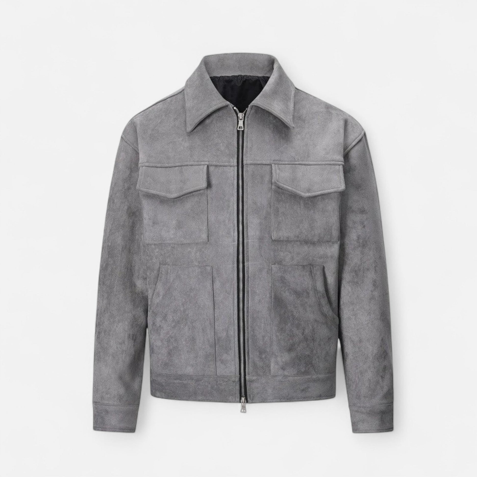 Image of Jayden | Men's Zip-Up Casual Jacket