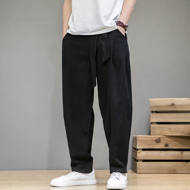 Image of Jeremy | Men's Wide Leg Belted Pants