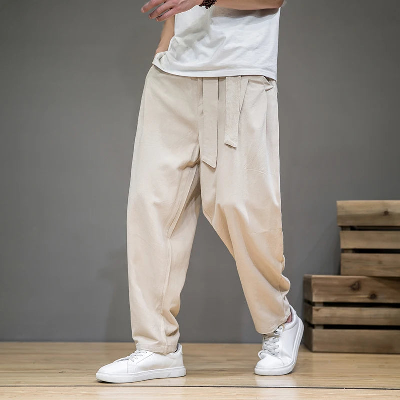 Image of Jeremy | Men's Wide Leg Belted Pants