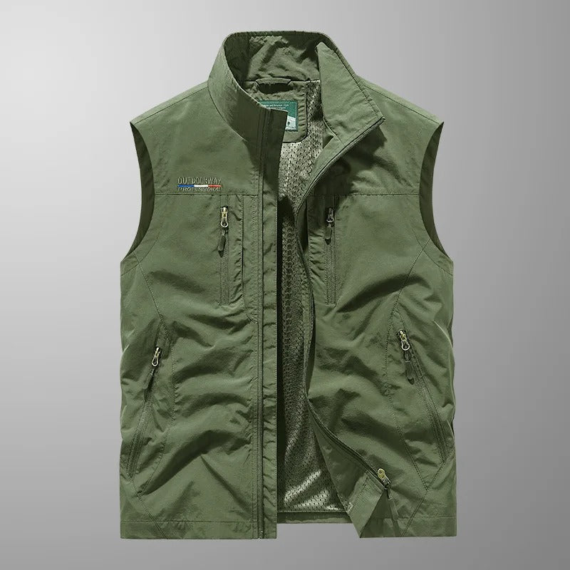 Image of Jesse | Men's Full Zip Outdoor Vest