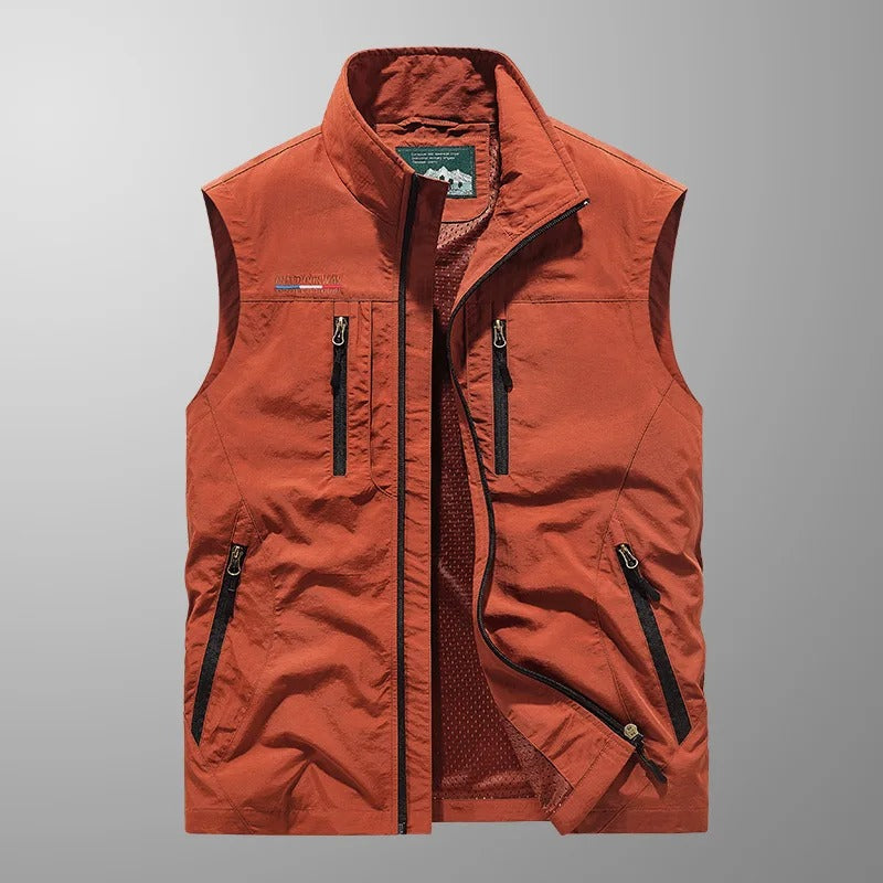 Image of Jesse | Men's Full Zip Outdoor Vest