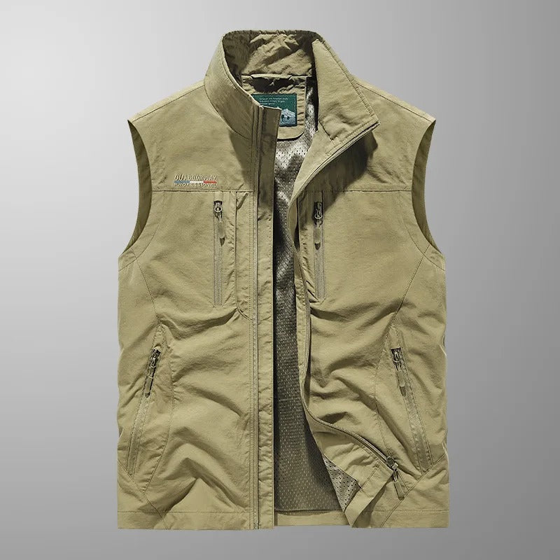 Image of Jesse | Men's Full Zip Outdoor Vest