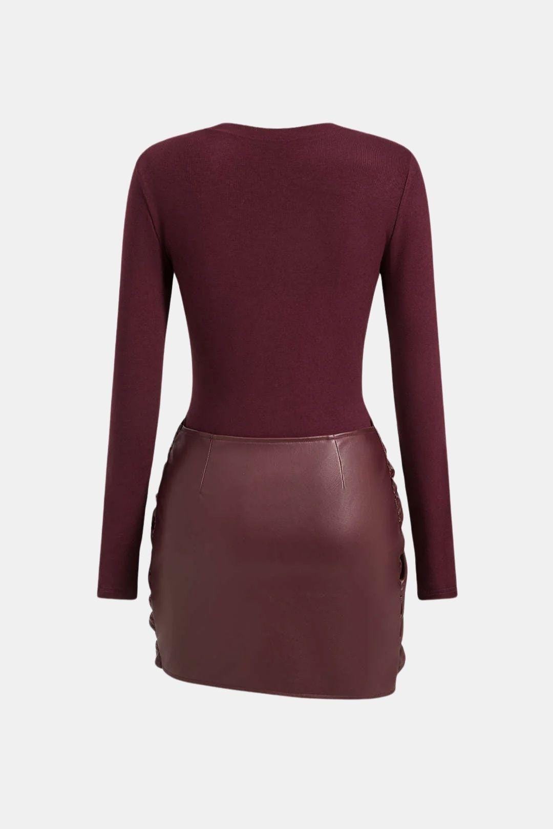 Image of Jo | Women's Long Sleeve Bodycon Mini Dress