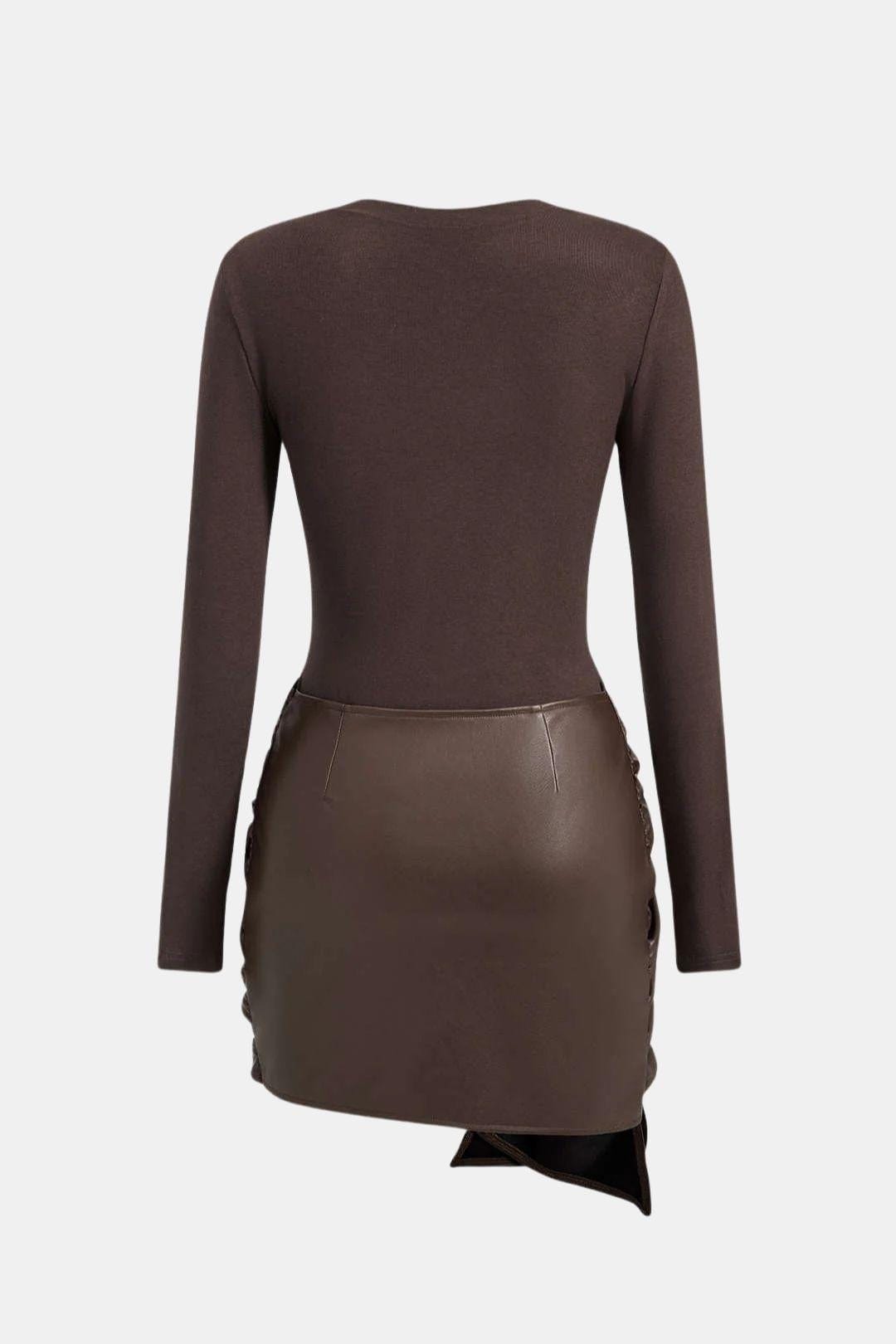 Image of Jo | Women's Long Sleeve Bodycon Mini Dress