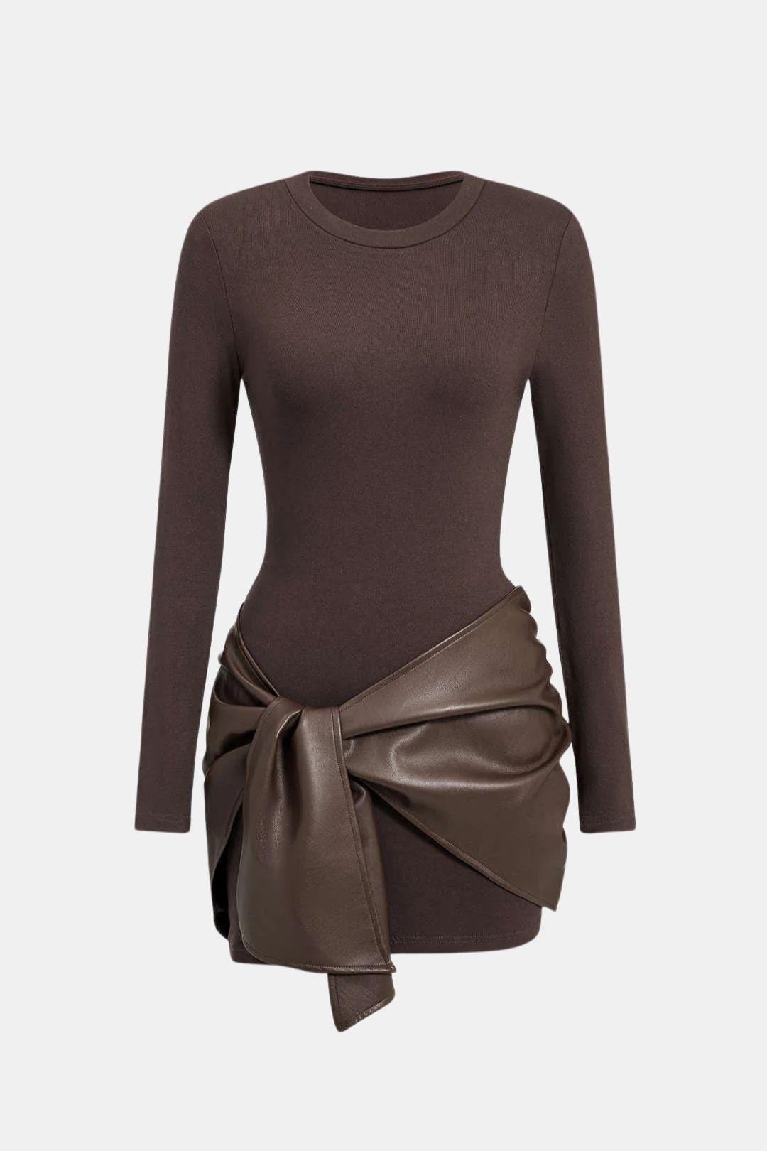 Image of Jo | Women's Long Sleeve Bodycon Mini Dress