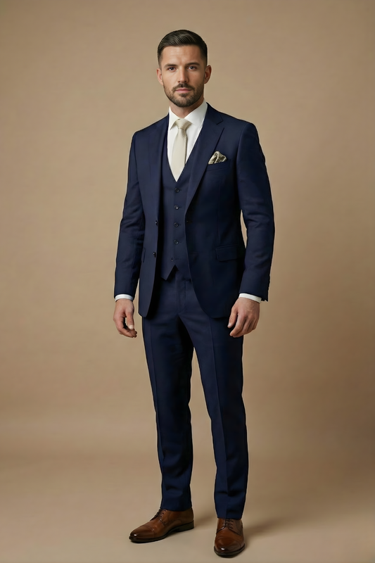 Image of Josiah | Men's Slim Fit Three-Piece Suit