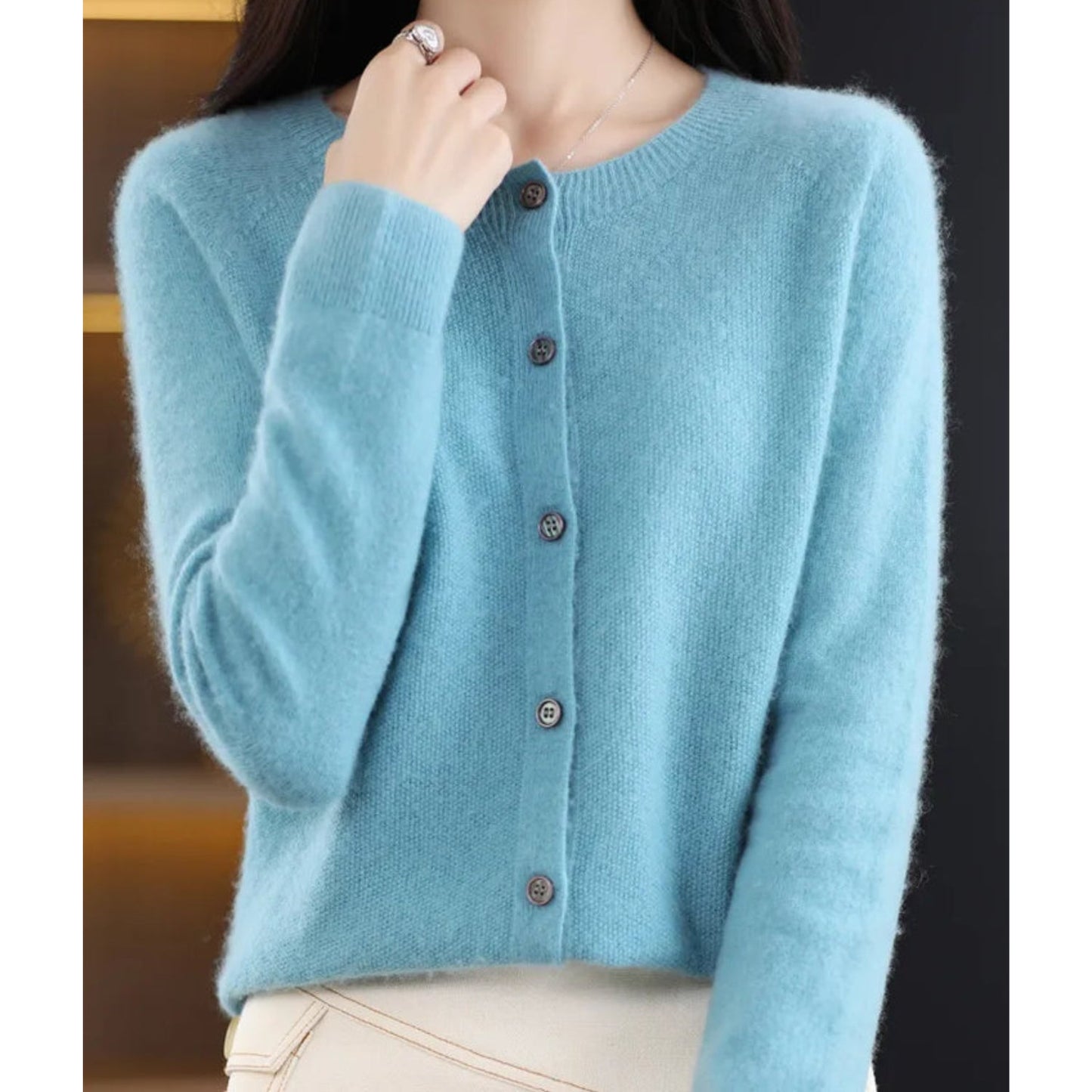 Image of Judy | Women's Button-Down Cardigan