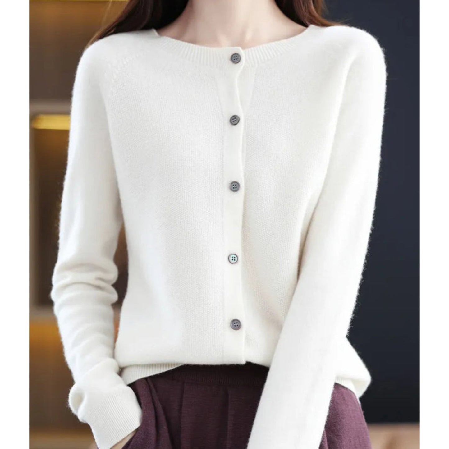 Image of Judy | Women's Button-Down Cardigan