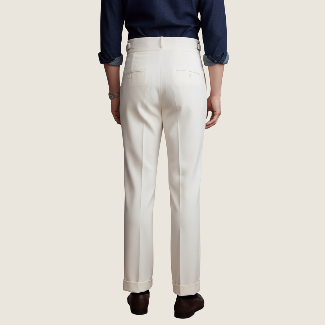 Image of Julian | Men's Pleated Wide Leg Pants